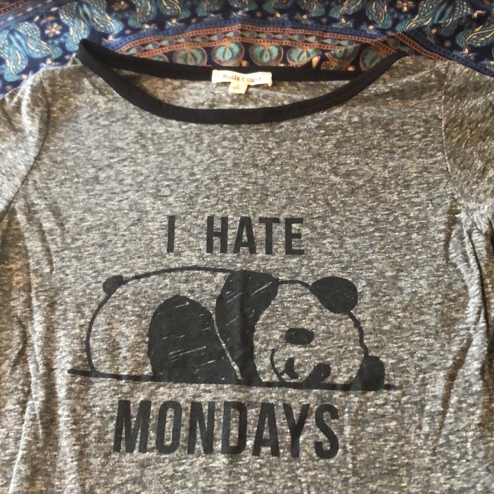 “I hate Monday’s” t-shirt